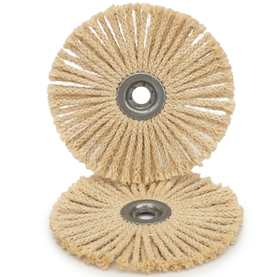 DISCO SISAL CON GRAPA METÁLICA EJE 20 - Imagen 2