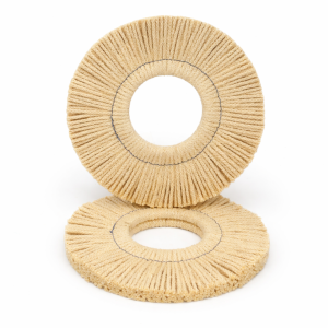 DISCO GRANDES DE SISAL CUERDA TRENZADA PARA EL PULIDO