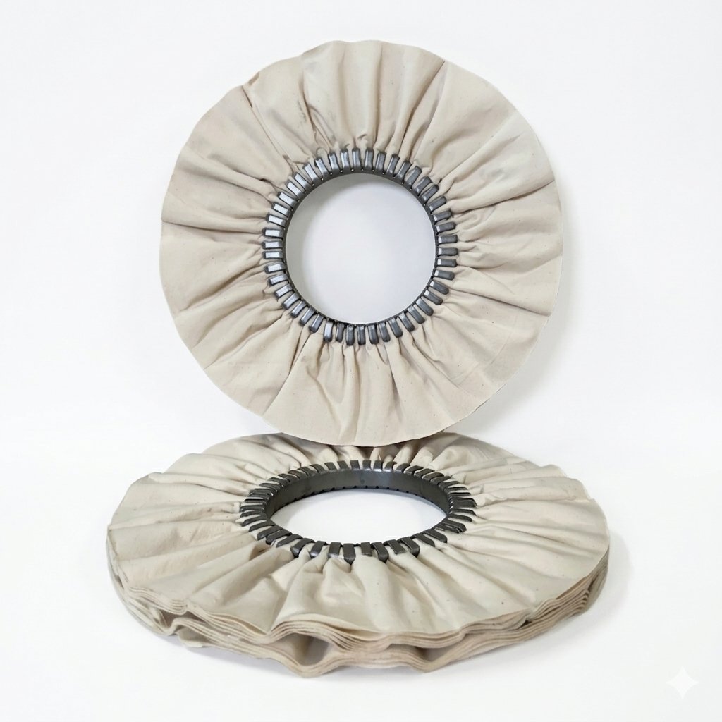 DISCOS GRANDES DE TELA PARA UN PULIDO-BRILLO