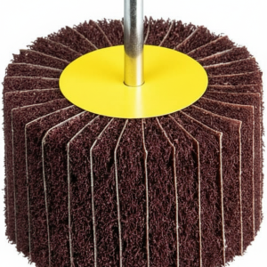 CEPILLOS MIXTOS DE MALLA Y LIJA ABRASIVA EJE 6MM